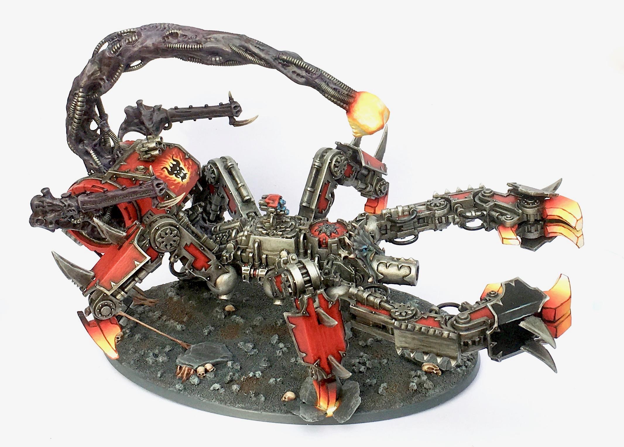 Chaos Chaos Space Marines Daemon Engine Defiler Word Bearers